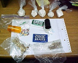 Seizing drugs that have been stashed in public places near a market can help drive out dealers and eventually close the market.