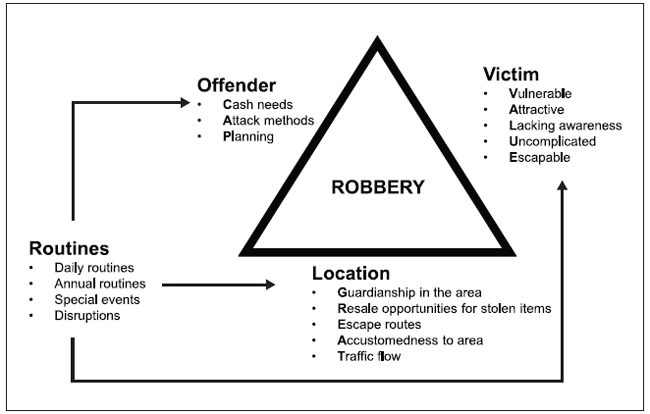 Figure 1. Street Robbery Analysis Triangle.
